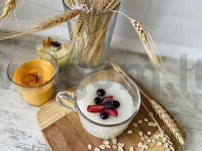 Avižinių dribsnių bučinys pagrindine nuotrauka