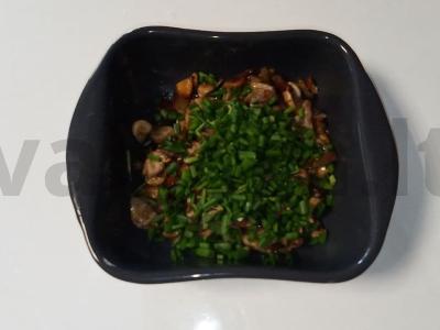 Grybai su malta kiauliena Žingsnis 2