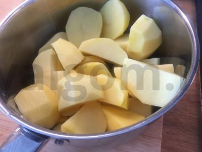 Vištienos kepenėlės aštriame grietinėlės padaže Žingsnis 8