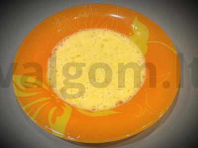 Kalakutienos filė tešloje Žingsnis 2