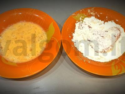 Kalakutienos filė tešloje Žingsnis 3