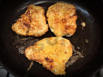 Kalakutienos filė tešloje Žingsnis 5