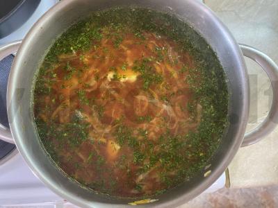 Skaniausi naminiai barščiai Žingsnis 8