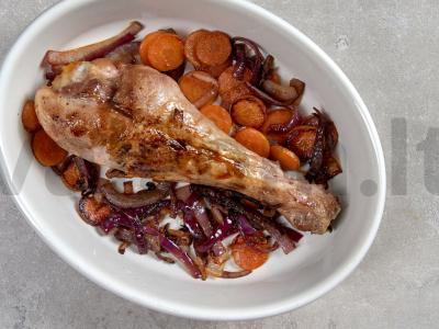 Kepta kalakutiena su Adygėjos druska Žingsnis 2