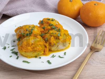 Vištienos kukuliai mandarinų marinate Žingsnis 7