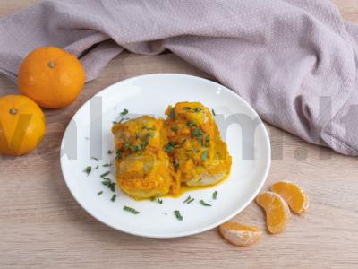 Vištienos kukuliai mandarinų marinate pagrindine nuotrauka