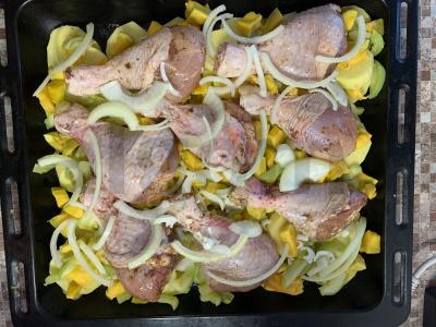 Vištiena su žiemos daržovėmis Žingsnis 6