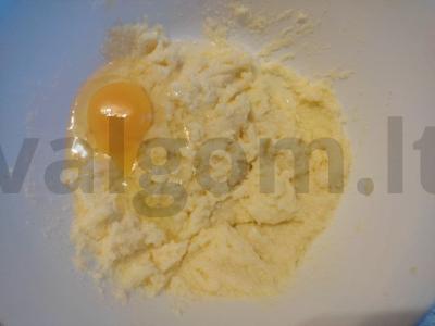 Šokoladinis sultonų pyragas Žingsnis 1