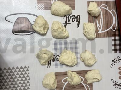 Bulvių ir svogūnų pyragai Žingsnis 8
