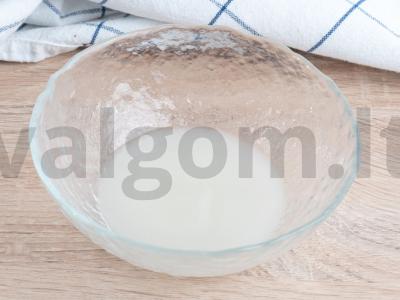 Salotos su laimo sultimis ir mandarinais Žingsnis 2