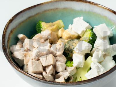 Vištienos ir fetos salotos Žingsnis 2