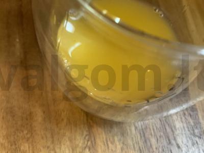 Gaivinanti apelsinų kava Žingsnis 1