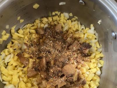 Tatariškas "Vak belish" su malta jautiena Žingsnis 2