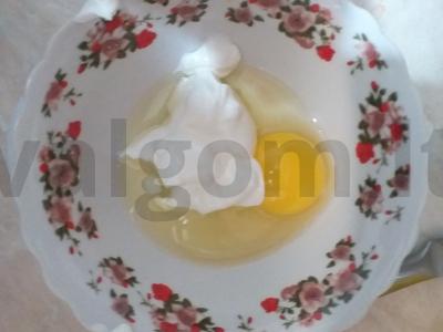 Omletas su cukinija ir sūriu Žingsnis 3