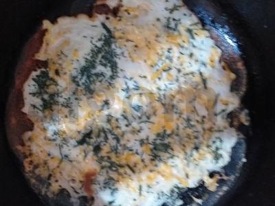 Omletas su cukinija ir sūriu Žingsnis 6