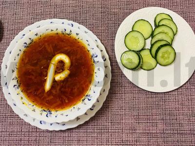 Pasninko barščiai pagrindine nuotrauka