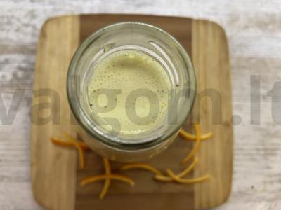 Mandarinų pienas Žingsnis 6