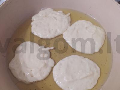 Plikyti blynai iš prieinamų ingredientų Žingsnis 5