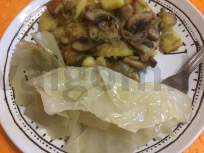 Bulvės ir grybai "Trys paslaptys" pagrindine nuotrauka