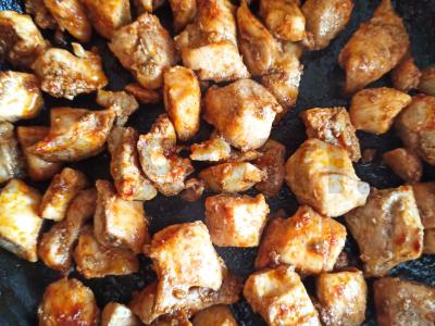 Vištienos filė su moliūgais Žingsnis 3