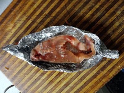 Rausvoji lašiša valtyje po sūriu Žingsnis 3