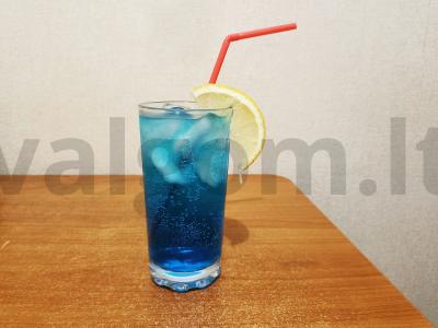 Mėlynosios lagūnos kokteilis. pagrindine nuotrauka