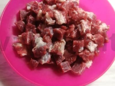 Žirnių sriuba su jautiena. Žingsnis 1