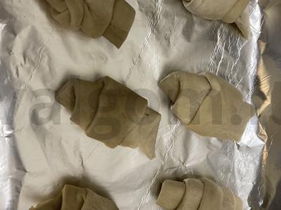 Pieniško šokolado bandelės Žingsnis 3