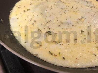 Omletas su Provanso žolelėmis Žingsnis 2