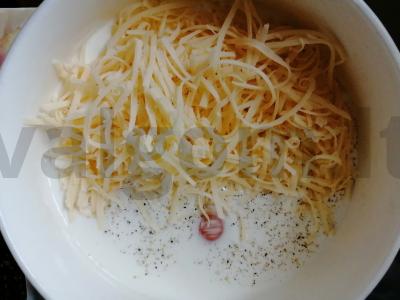 Carbonara su parmezanu Žingsnis 4