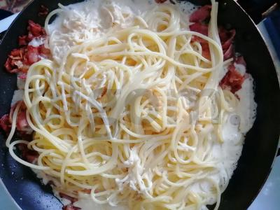 Carbonara su parmezanu Žingsnis 5