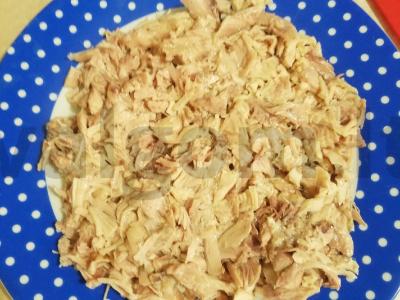 Egzotiškos vištienos salotos su ananasais Žingsnis 1