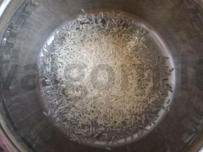 Basmati ryžiai su morkomis puode Žingsnis 1