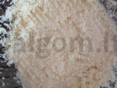 Kokosiniai sausainiai. Žingsnis 3