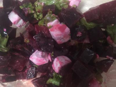 Kepti burokėliai su brynza Žingsnis 5