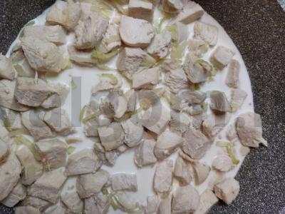 Gardūs spagečiai su vištienos krūtinėle Žingsnis 3