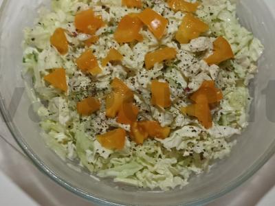 Dietinės salotos "Šviežumas" pagrindine nuotrauka