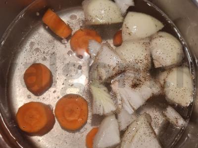 Brokolių tyrės sriuba Žingsnis 1