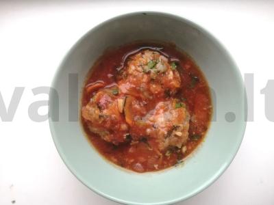 Neįprasti elnienos mėsos kukuliai pagrindine nuotrauka