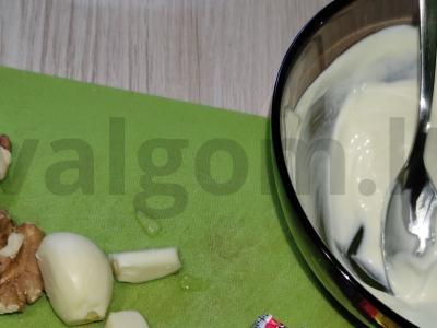 Salotos "Pušies kūgis" su vištiena ir migdolais Žingsnis 8