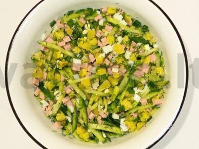 Aromatingas kefyro vinaigretas Žingsnis 1