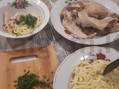 Makaronų sriuba su grybais Žingsnis 6
