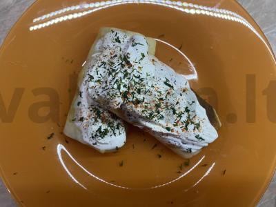 Blyneliai su bulvėmis ir grybais pagrindine nuotrauka