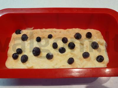 Bananų ir mėlynių apkepas Žingsnis 4