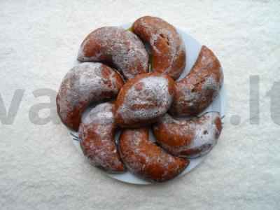 Dailūs imbieriniai meduoliai su cukraus glajumi pagrindine nuotrauka