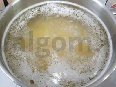Skani kalakutiena grietinėlės padaže su penne makaronais Žingsnis 2