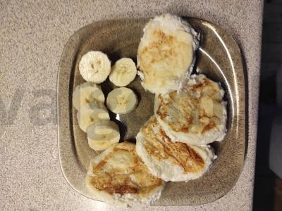 Minkšti bananų sūrio pyragėliai Žingsnis 4