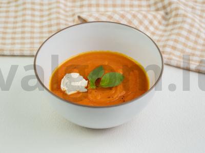 Klasikinė morkų tyrė su grietinėlės sūriu Žingsnis 3