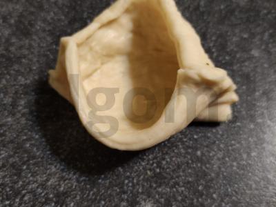 Mini špinatų ir varškės sūrio keksiukai Žingsnis 3