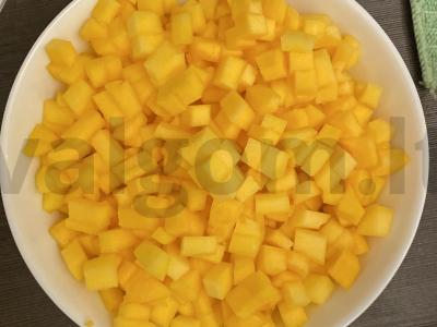 Mantas su moliūgais ir kiaulienos bei jautienos malta mėsa Žingsnis 2